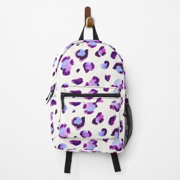 Item preview, Blue purple Leopard Animal skin print pattern designed and sold by Fus-art94.