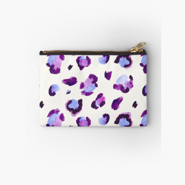 Item preview, Blue purple Leopard Animal skin print pattern designed and sold by Fus-art94.