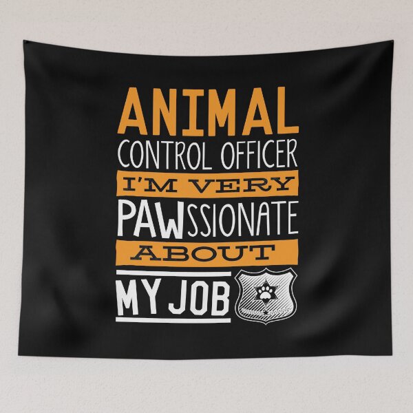 Item preview, Animal Control Officer Pawssionate About My Job designed and sold by ShopTheStyle.