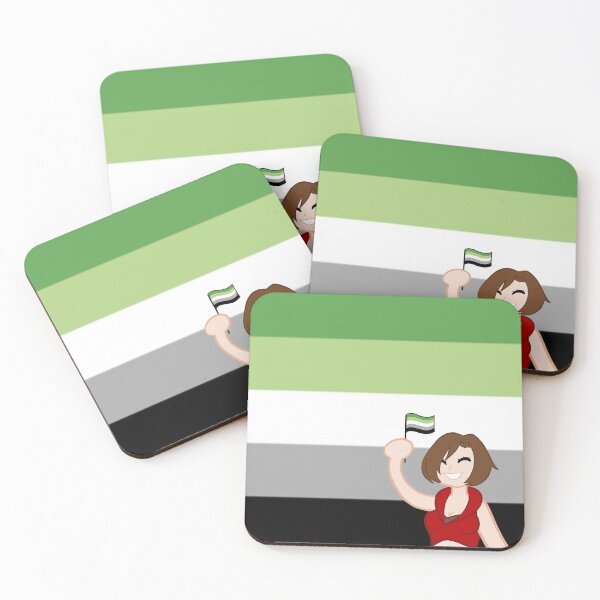 Artikelvorschau, Aromantische Flagge MEIKO entworfen und verkauft von Vee-s-World-111.