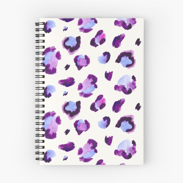 Item preview, Blue purple Leopard Animal skin print pattern designed and sold by Fus-art94.