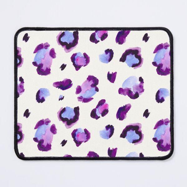 Item preview, Blue purple Leopard Animal skin print pattern designed and sold by Fus-art94.