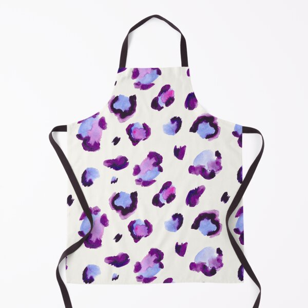 Item preview, Blue purple Leopard Animal skin print pattern designed and sold by Fus-art94.