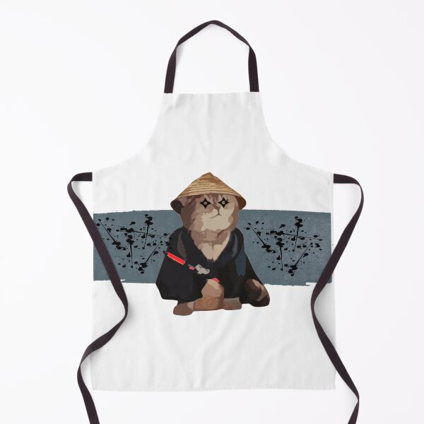 Item preview, Japanese Samurai Meow Meowtashama 6 designed and sold by weirdandstrange.