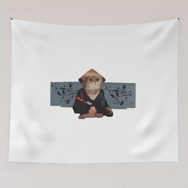 Item preview, Japanese Samurai Meow Meowtashama 6 designed and sold by weirdandstrange.