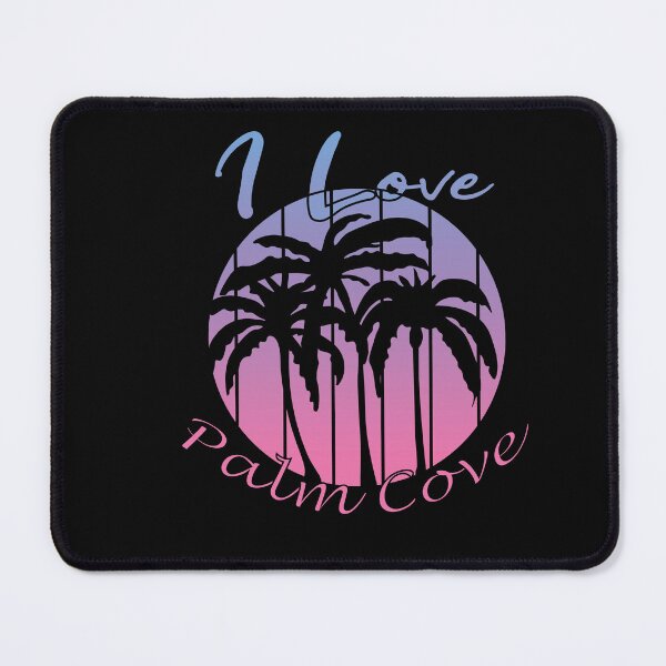 Item preview, I Love Palm Cove Sunset Palm Trees Design designed and sold by DeliveryGeorge.