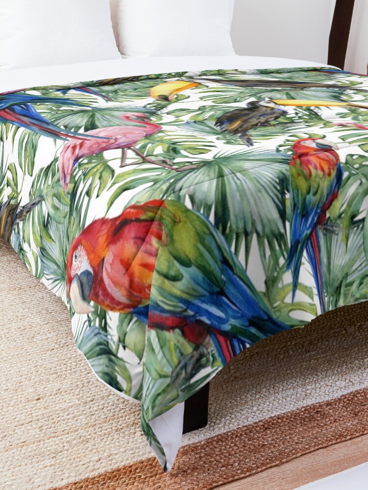Alternate view of TROPICAL JUNGLE PATTERN Comforter