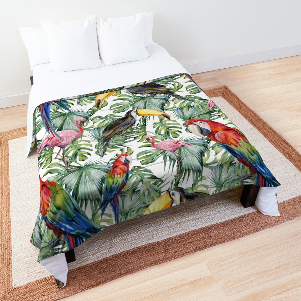 TROPICAL JUNGLE PATTERN Comforter
