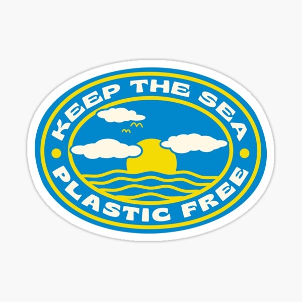 Item preview, KEEP THE SEA PLASTIC FREE designed and sold by asymmetrickid.