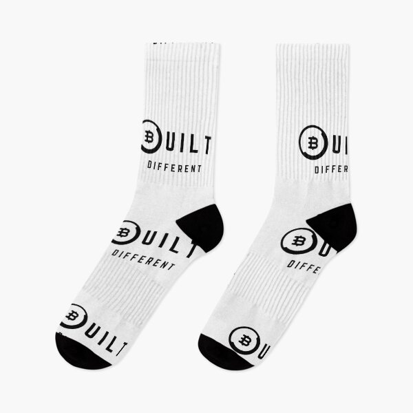 Item preview, Bitcoin Built Different Pro Style Logo in Black designed and sold by aohayon.