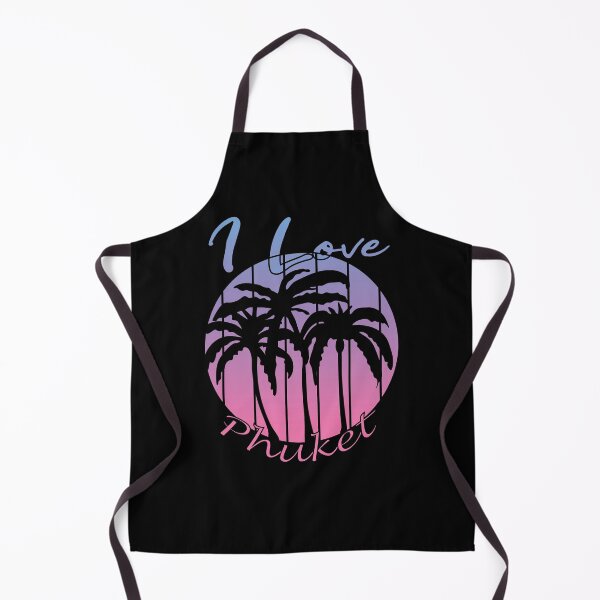 Item preview, I love Phuket Thailand Sunset Palm Tree Design designed and sold by DeliveryGeorge.