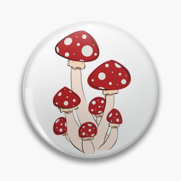 Artikelvorschau, Nette und groovige rote Pilze entworfen und verkauft von Designs-by-Lou.