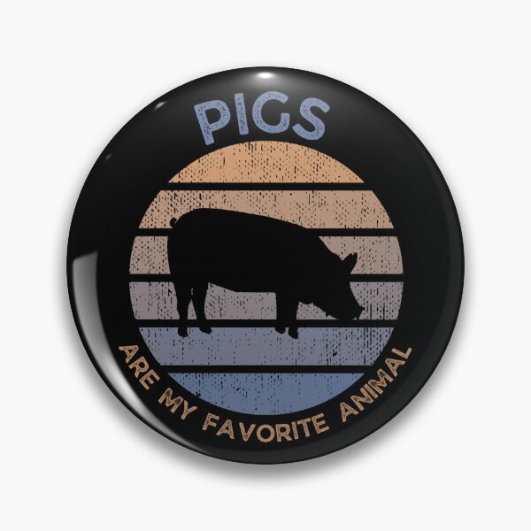 Item preview, Pigs Are My Favorite Animal Sunset Design designed and sold by ThisIsMugLife.