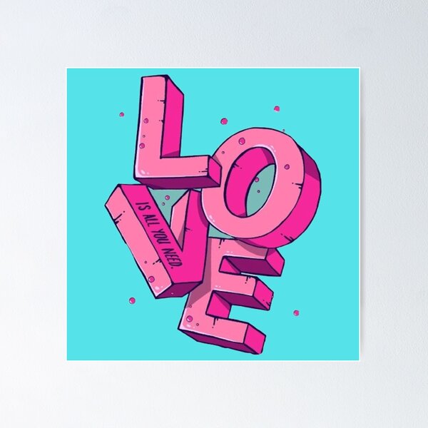 The Love Hypothesis Modern Design Poster for Sale by BeachHouseArt