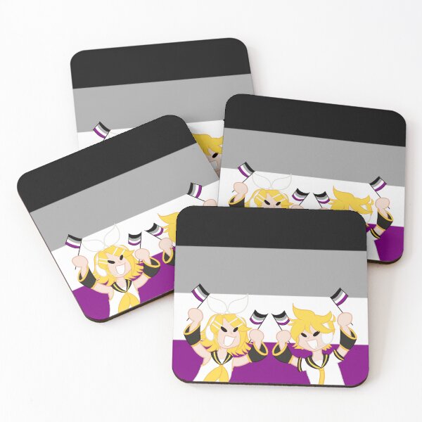 Artikelvorschau, Asexual Flag Rin und Len Kagamine entworfen und verkauft von Vee-s-World-111.