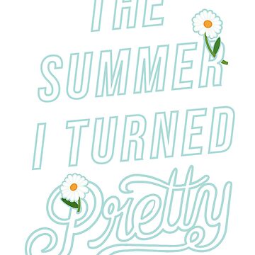 Infinity Art- Inspired by The Summer I Turned Pretty Sticker for Sale by  LittleLinesForU