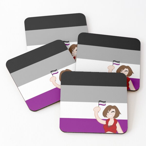 Artikelvorschau, Asexuelle Flagge MEIKO entworfen und verkauft von Vee-s-World-111.
