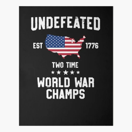 Two time outlet world war champs