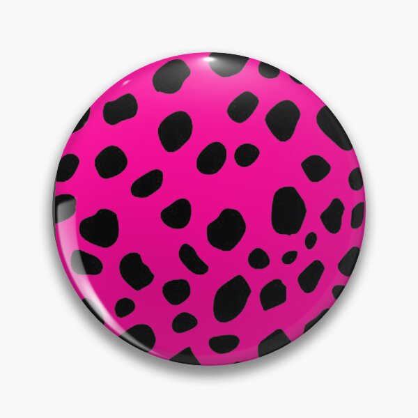 Item preview, Pink and Black Dalmatian Print, Large Sized Non-Repeating Image designed and sold by Nicolette Olivier.