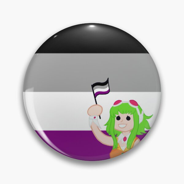 Item preview, Bandera asexual Gumi Megpoid designed and sold by Vee-s-World-111.