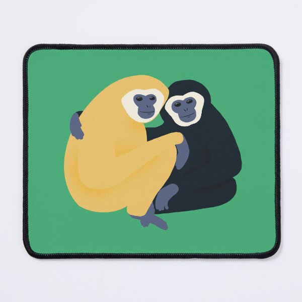 Item preview, Gibbon monkey friends designed and sold by DonatasSab.