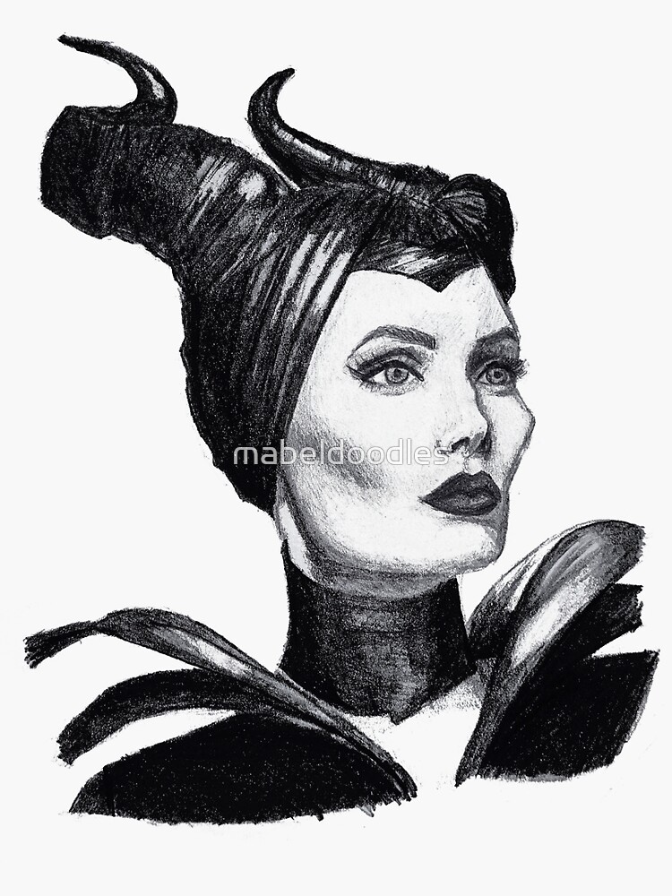 Top more than 68 sketch of maleficent super hot