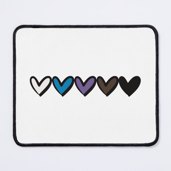 Item preview, Jiu-Jitsu Hearts, BJJ Belt Color Hearts designed and sold by kayristin.
