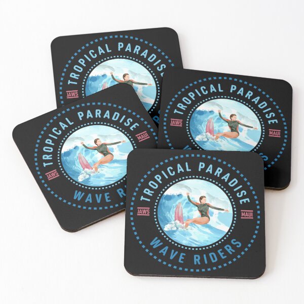 Item preview, Tropical Paradise Wave Riders - Jaws, Maui, Hawaii designed and sold by cotros.