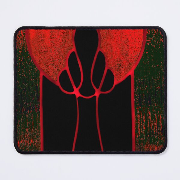 Item preview, Stained Glass in Red and Black  designed and sold by heatherfriedman.