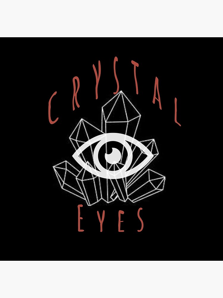 "Crystal Eyes graphic Logo" Poster for Sale by dexxibugg Redbubble