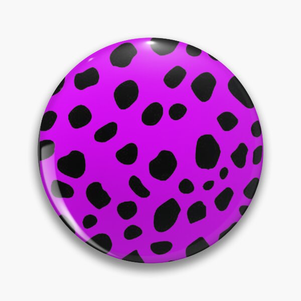 Item preview, Purple and Black Dalmatian Print, Large Sized Non-Repeating Image designed and sold by Nicolette Olivier.