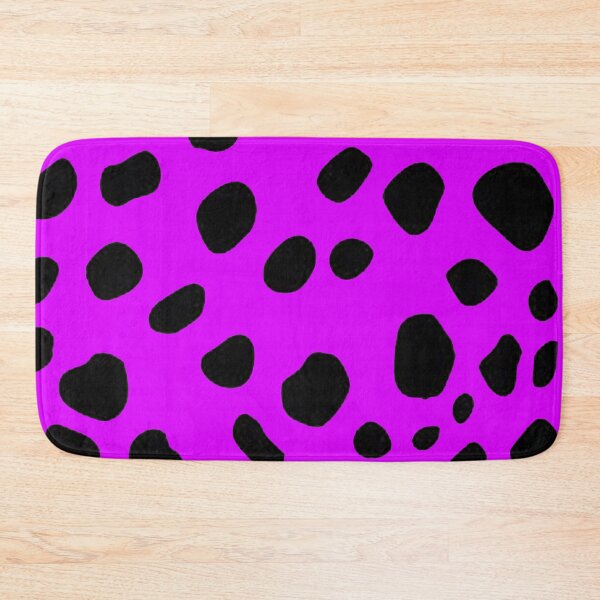 Item preview, Purple and Black Dalmatian Print, Large Sized Non-Repeating Image designed and sold by Nicolette Olivier.
