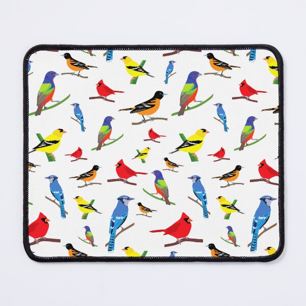 Item preview, Colorful Birds of North America Pattern Illustrations designed and sold by judgeart.