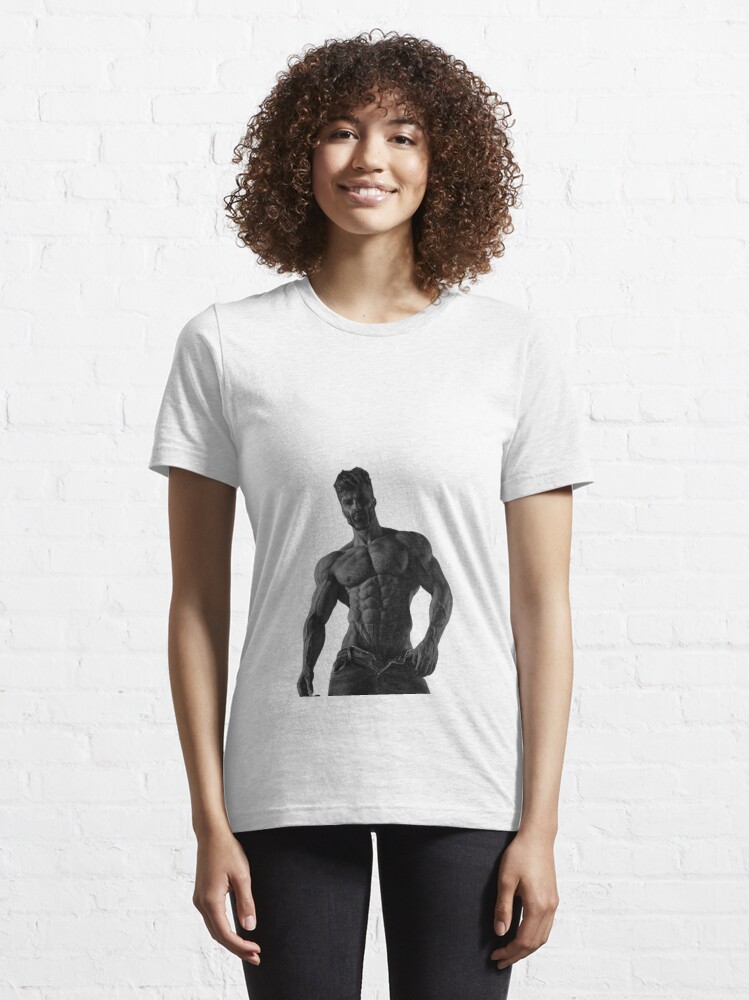"Gigachad meme full body " Tshirt for Sale by Kunlesart Redbubble