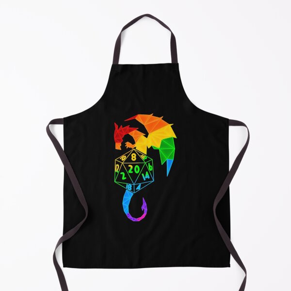 Item preview, Rainbow dnd dragon designed and sold by ManiCreates.