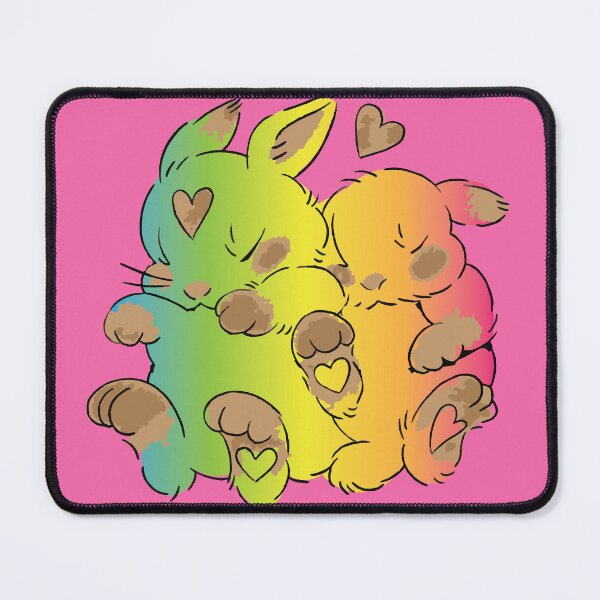 Item preview, rainbow bunnies  designed and sold by XXgooddeedXX.