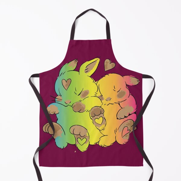 Item preview, rainbow bunnies designed and sold by XXgooddeedXX.