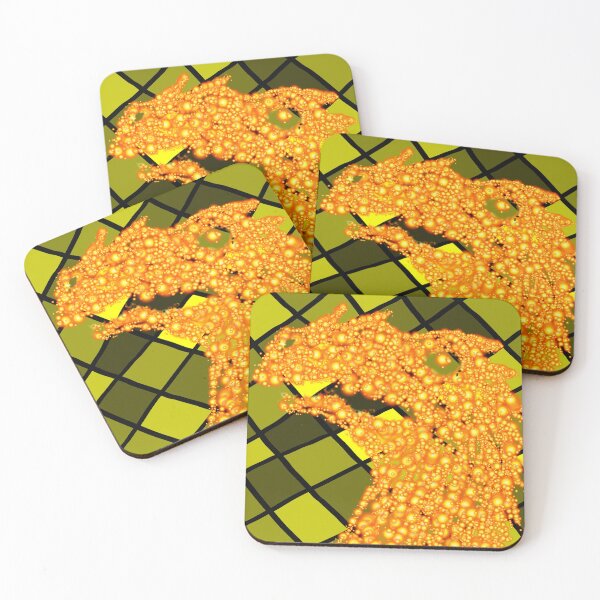 Item preview, Mosaic Pattern With Abstract Sea Dragon Head Artwork6 D1 Production designed and sold by SelfUpgrade.
