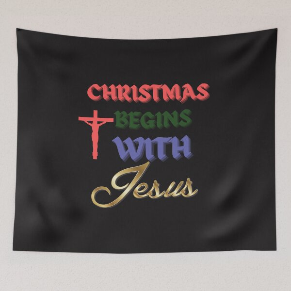Item preview, Christmas Begins With Jesus designed and sold by marvacousins246.