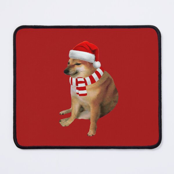 Item preview, Cheems Doge Christmas designed and sold by DonatasSab.