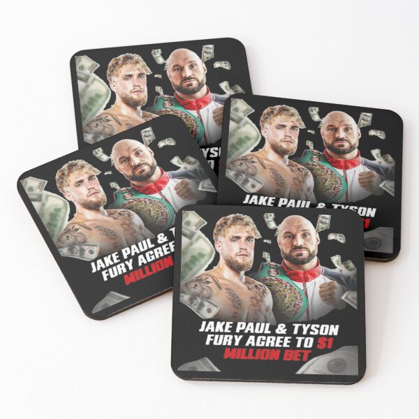 Item preview, Jake Paul vs Tyson Fury 1 Million Dollar Bet designed and sold by lacm2020.