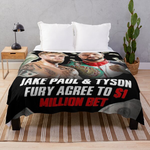 Item preview, Jake Paul vs Tyson Fury 1 Million Dollar Bet designed and sold by lacm2020.