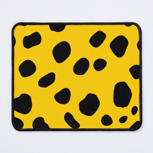 Item preview, Yellow and Black Dalmatian Print, Large Sized Non-Repeating Image designed and sold by Nicolette Olivier.