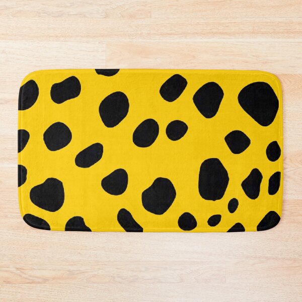 Item preview, Yellow and Black Dalmatian Print, Large Sized Non-Repeating Image designed and sold by Nicolette Olivier.
