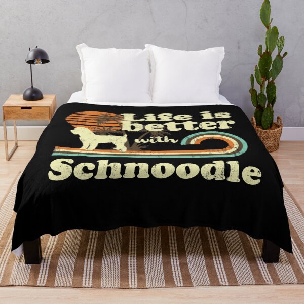 Item preview, Life is Better with Schnoodle Vintage designed and sold by rafaeltto.