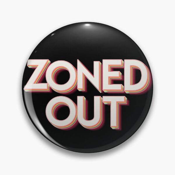 Item preview, Zoned Out Neon Rainbow Quote designed and sold by Pink Ribbon.
