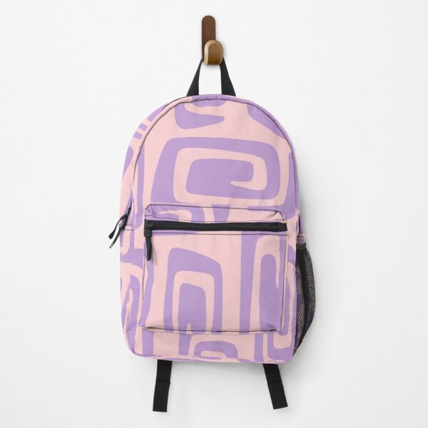Item preview, Retro Mid Century Modern Abstract 628 Pink and Lavender designed and sold by tonymagnerart.