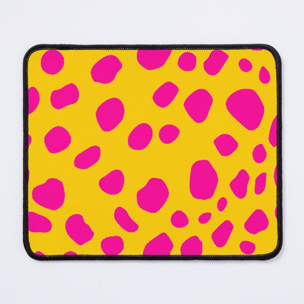 Item preview, Yellow and Pink Dalmatian Print, Large Sized Repeating Pattern designed and sold by Nicolette Olivier.