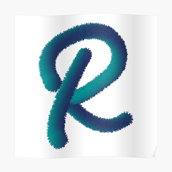 Letter R Posters for Sale | Redbubble Letter R Posters for Sale | Redbubble