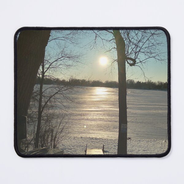 Item preview, Winter at the lake house photo designed and sold by Melissa Renee.